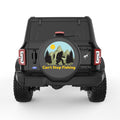BIGFOOT FISHING BLACK CARBON FIBER TIRE COVER