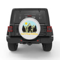 BIGFOOT FISHING SILVER CARBON FIBER TIRE COVER