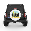 BIGFOOT FISHING WHITE TIRE COVER
