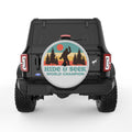 BIGFOOT HIDE AND SEEK SILVER CARBON FIBER TIRE COVER