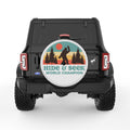 BIGFOOT HIDE AND SEEK PEARL  WHITE CARBON FIBER TIRE COVER
