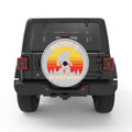 BIGFOOT IS MY SPIRIT ANIMAL WHITE TIRE COVER