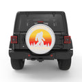 BIGFOOT IS MY SPIRIT ANIMAL BLACK TIRE COVER
