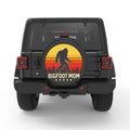 BIGFOOT MOM PEARL  WHITE CARBON FIBER TIRE COVER