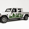 Bigfoot Mountains Forest Decal For Jeep Gladiator