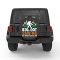 BIGFOOT SAW ME BLACK CARBON FIBER TIRE COVER
