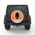 BIGFOOT SAW ME BUT NOBODY BELIEVES HIM WHITE TIRE COVER