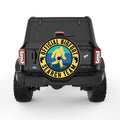 BIGFOOT SEARCH TEAM BLACK CARBON FIBER TIRE COVER