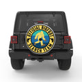 BIGFOOT SEARCH TEAM SILVER CARBON FIBER TIRE COVER