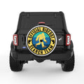 BIGFOOT SEARCH TEAM WHITE TIRE COVER