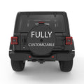 Jeep Wrangler Custom Tire Cover
