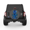 Blue Octopus BLACK CARBON FIBER TIRE COVER