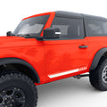 BOTTOM SIDE SPEED STRIPE BODY GRAPHIC DECAL FITS 2021+ FORD BRONCO 2 DOOR