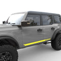 BOTTOM SIDE SPEED STRIPE BODY GRAPHIC DECAL FITS 2021+ FORD BRONCO 4 DOOR
