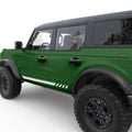 BOTTOM SIDE SPEED STRIPE DOOR DECAL FITS 2021+ FORD BRONCO 4 DOOR