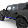 BOTTOM SIDE DOOR STRIPE BRONCO WITH BUCKING DOOR DECAL FITS 2021+ FORD BRONCO 4 DOOR