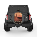 BRYCE CANYON BLACK CARBON FIBER TIRE COVER