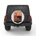 BRYCE CANYON SILVER CARBON FIBER TIRE COVER