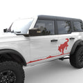 BUCKING SIDE GRAPHIC BODY GRAPHIC DECAL FITS 2021+ FORD BRONCO 4 DOOR