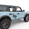 BUCKING SIDE GRAPHIC DOOR DECAL FITS 2024 FORD BRONCO 4 DOOR