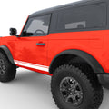 BUCKING BRONCO STRIPE ROCKER PANEL DOOR DECAL FITS 2021+ FORD BRONCO 2 DOOR