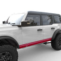 BUCKING BRONCO STRIPE ROCKER PANEL BODY GRAPHIC DECAL FITS 2021+ FORD BRONCO 4 DOOR