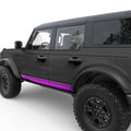 BUCKING BRONCO STRIPE ROCKER PANEL DOOR DECAL FITS 2021+ FORD BRONCO 4 DOOR