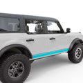 BUCKING BRONCO STRIPE ROCKER PANEL DOOR DECAL FITS 2024 FORD BRONCO 4 DOOR
