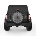 BUDDHA BLACK TIRE COVER