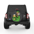 BULLDOG ST PATRICKS DAY BLACK TIRE COVER
