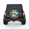 CALIFORNIA BLACK CARBON FIBER TIRE COVER
