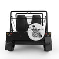 CALIFORNIA COMPILATION WHITE TIRE COVER FOR MOKE