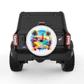 CALIFORNIA WHITE TIRE COVER