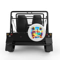 CALIFORNIA WHITE TIRE COVER FOR MOKE