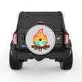 CAMPFIRE SILVER CARBON FIBER TIRE COVER