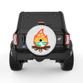 CAMPFIRE PEARL  WHITE CARBON FIBER TIRE COVER