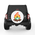 CAMPFIRE WHITE TIRE COVER
