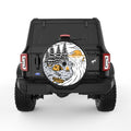 CAMPING LAKE VIEW BLACK TIRE COVER