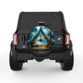CAMPING LANTERN BLACK TIRE COVER