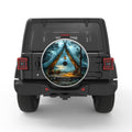 CAMPING LANTERN WHITE TIRE COVER