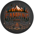 CAMPING MODE BLACK TIRE COVER