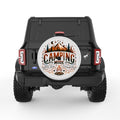CAMPING MODE PEARL  WHITE CARBON FIBER TIRE COVER