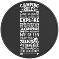 CAMPING RULES PEARL  WHITE CARBON FIBER TIRE COVER