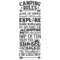 CAMPING RULES