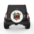CAMPING SCENERY WHITE TIRE COVER