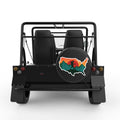 CAMPING USA BLACK CARBON FIBER TIRE COVER FOR MOKE