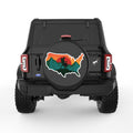 CAMPING USA BLACK TIRE COVER
