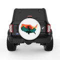 CAMPING USA WHITE TIRE COVER