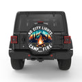 CAMP FIRE NIGHTS PEARL  WHITE CARBON FIBER TIRE COVER