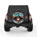 CAMP FIRE NIGHTS BLACK TIRE COVER